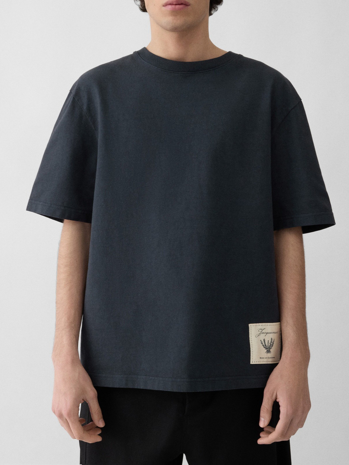 Jacquemus Early Spring New Product, Unisex Short-Sleeved T-Shirt, High-Quality Fashionable Casual Cotton Top foto QC de 1688 en Qualit.ly