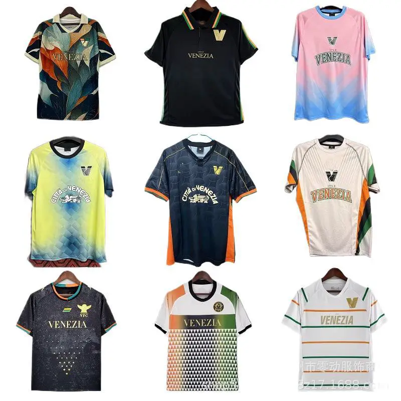 Serie A Venice jersey Ford Oaklake Alam Burshaw Venezia home and away football uniform