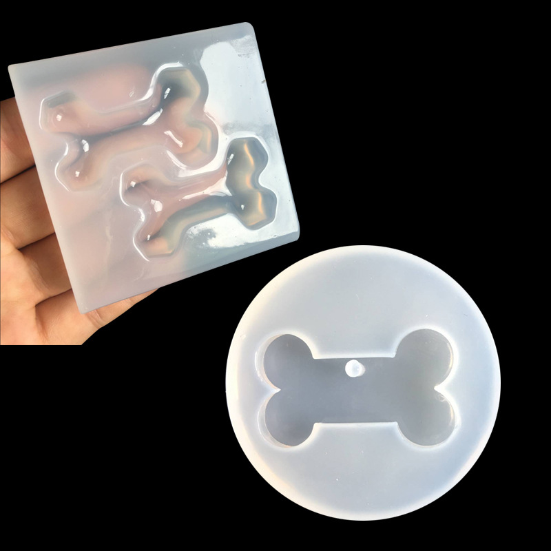 Dog Bone Combination Can Make Dog Tags, Homemade Pendant, Glue Mold, Silicone Mold