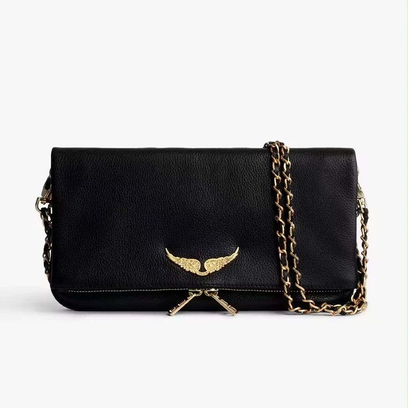 Zadig&Voltaire black clutch bag