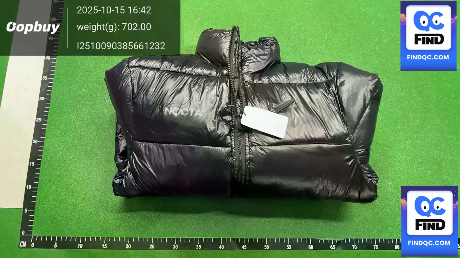 NOCTA Puffer Jacket Black
