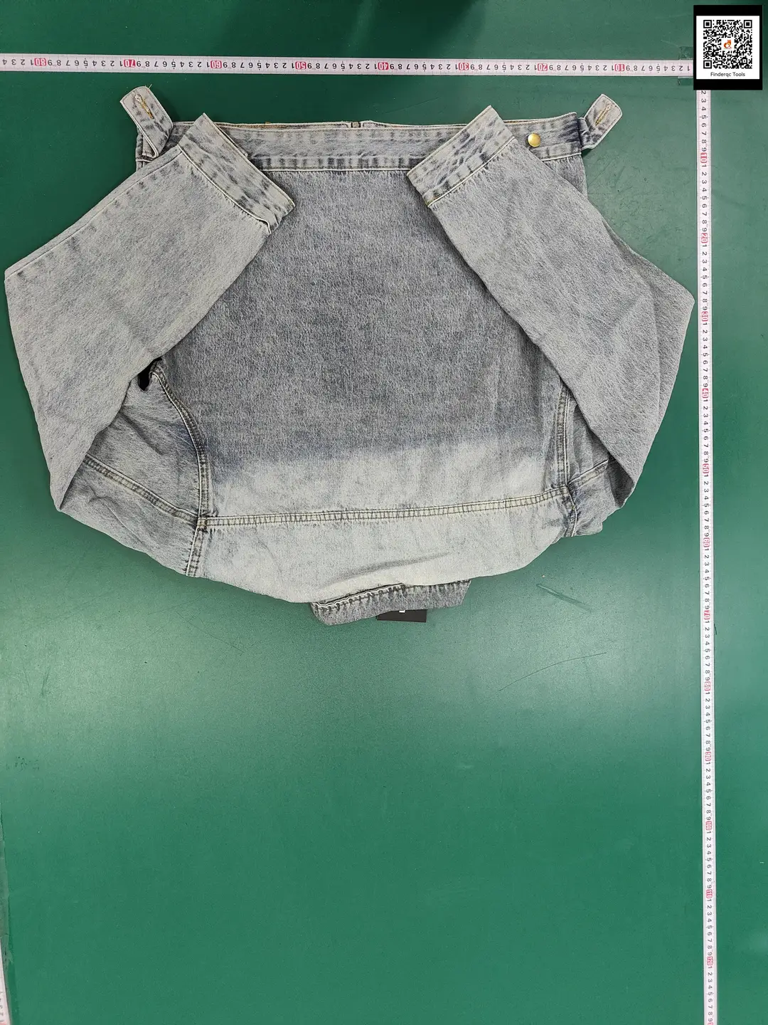 Fancy Gradient Washed Padded Shoulder Zipper American Retro Jacket Outwear Men's New Arrival Niche Design Denim Jacket