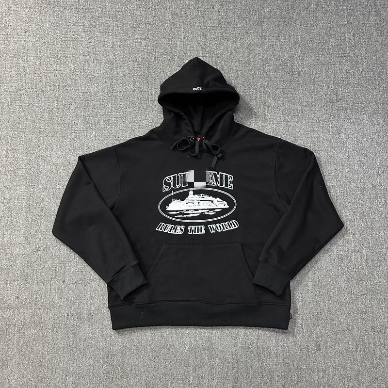 Cross-Border Co-Branded Hooded Sweatshirt with Letter Print, Trendy Brand, Loose High Street Style, Casual Unisex Couple Jacket
