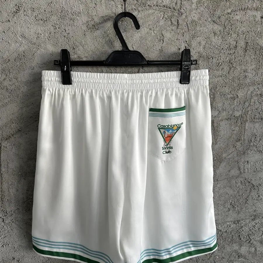 Xuanzhan Casablanca American Style Casual Summer shorts Thin Trendy Brand High Street Sports Five-Point Pants Loose Straight Pants