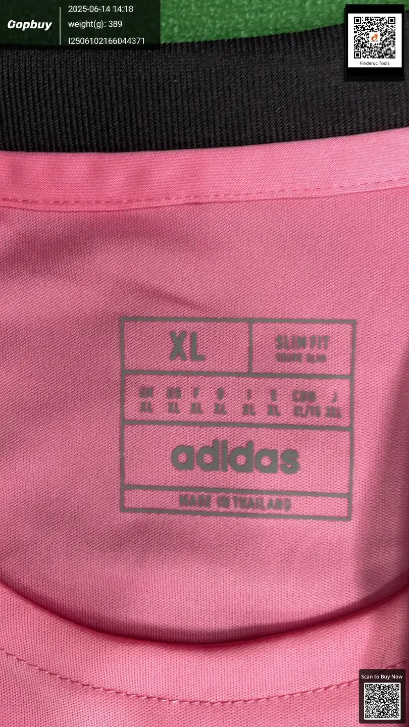 Adidas Slim Fit Training Jersey Pink XL