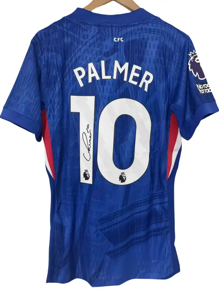 25-26 Palmer soccer shirt jersey printed signature
