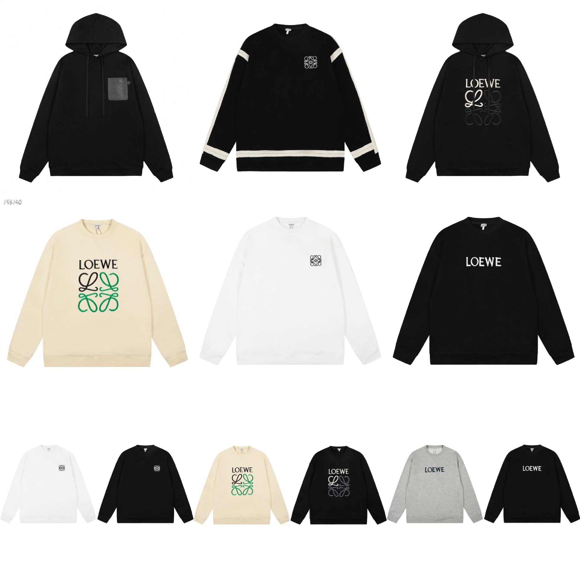 Cross-Border Luxury Trend Loe Roie's Moving Castle Calcifer Pocket Flame Embroidery Hooded Sweatshirt Trend QC-foto från 1688 på Qualit.ly