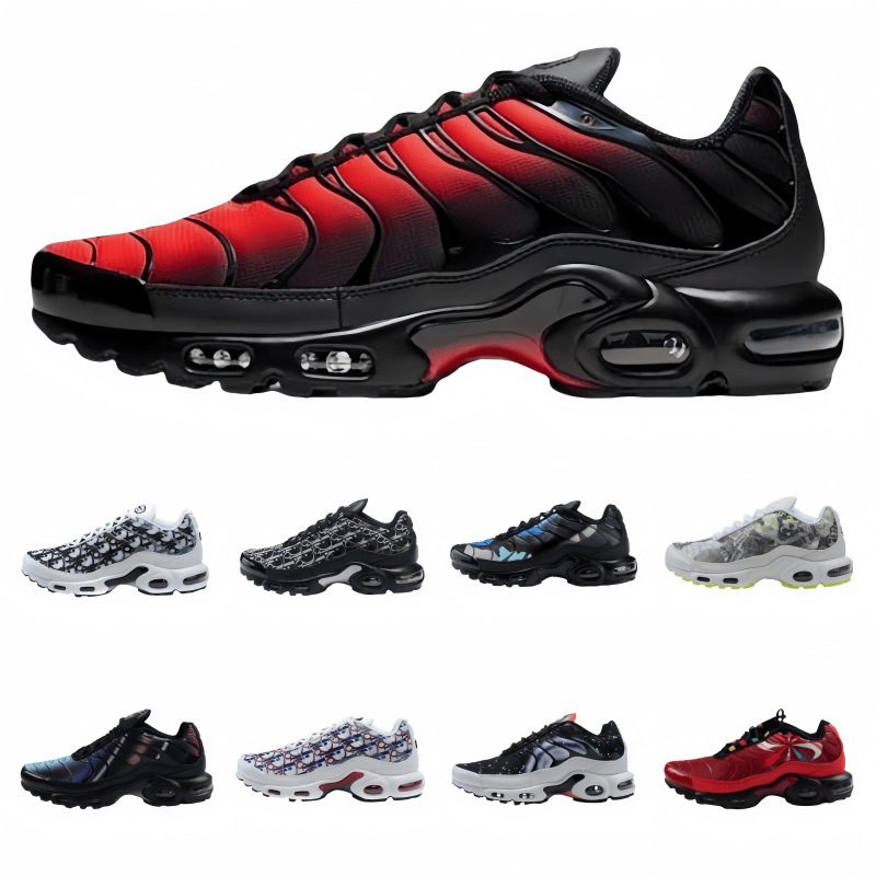 AirMaxTN Air Cushion Shoes Women Men's Sports Shoes Shock Absorption Running Shoes Outdoor Leisure Travel Shoes Wholesale