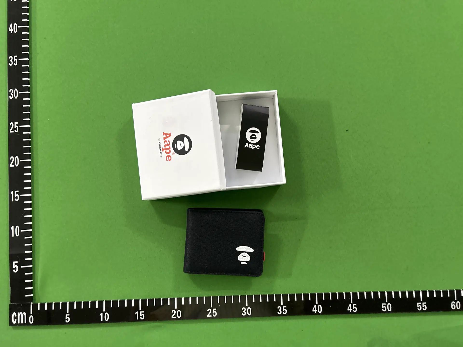 Aape by A Bathing Ape Wallet Black