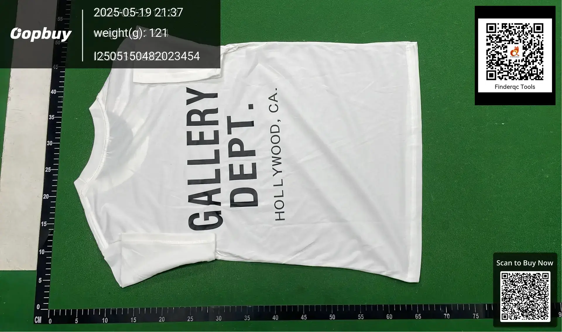 Cross-border Foreign Trade American Fashion Brand GALLERY DEP Basic Letter Classic Logo Slogan Short-sleeved T-shirt for Men and Women