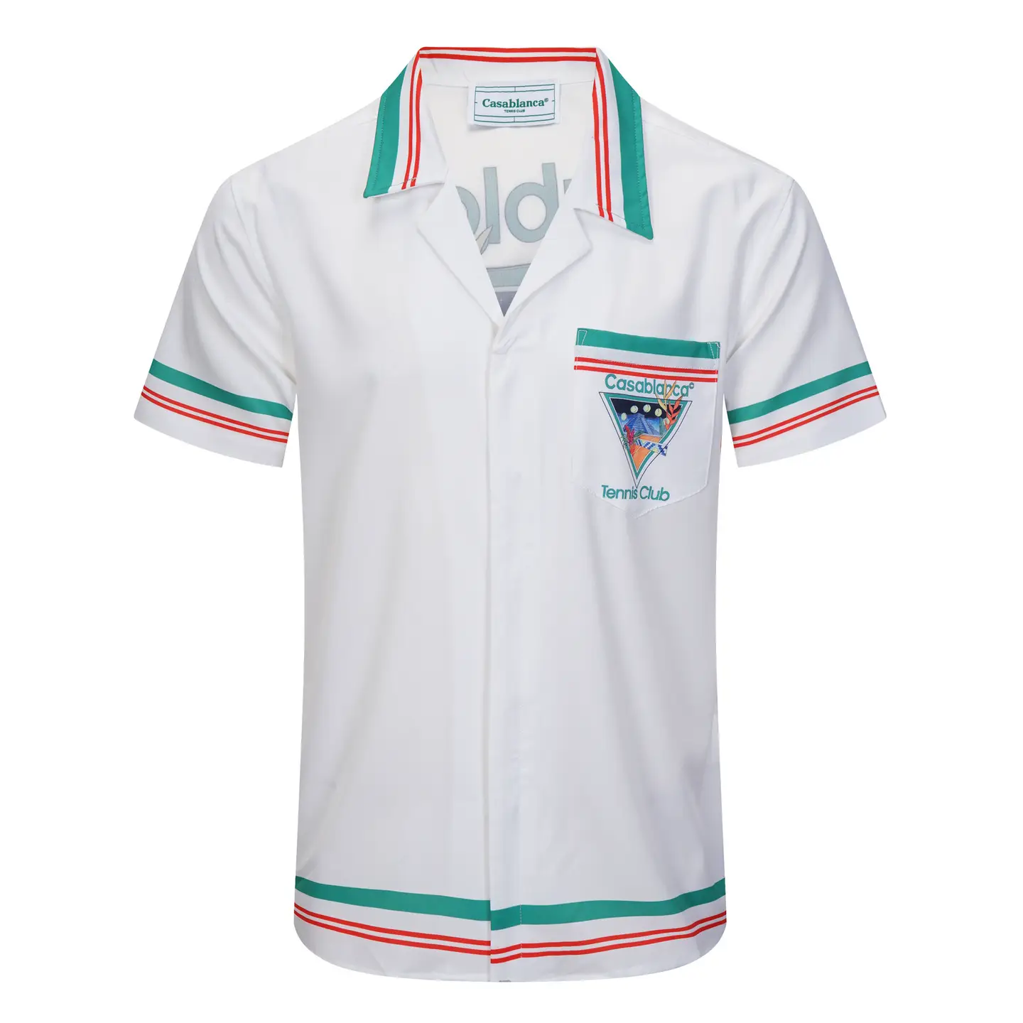 New summer CASA popular Casablanca digital jet printing men's fancy casual shirt breathable