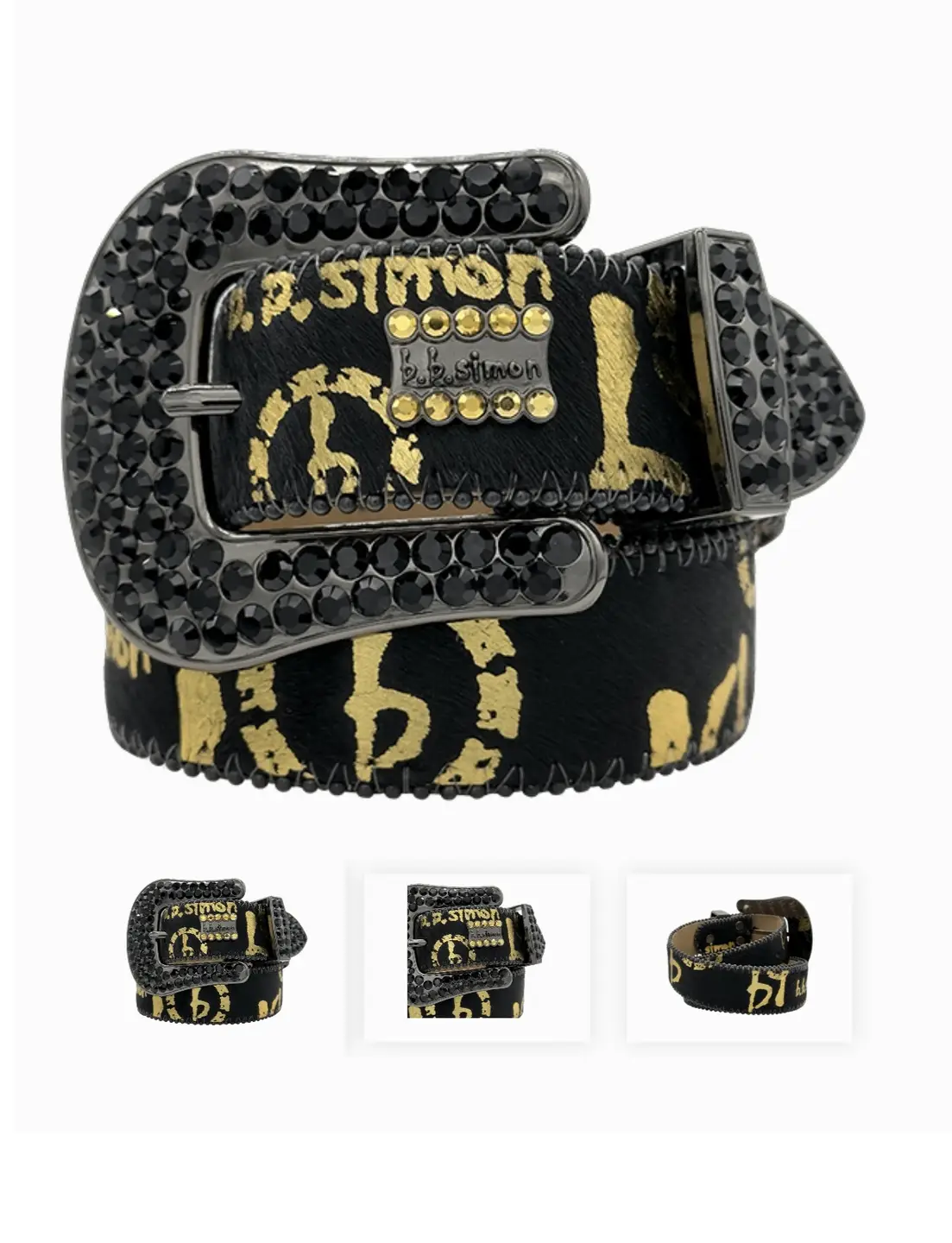 The same style as the new BBS, with a versatile rhinestone belt.