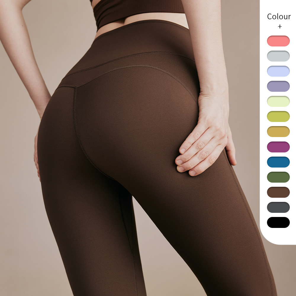 Luluxaime Yoga Pants for Women 2026 New Model Butt-Lifting Fitness Pants Outdoor Running Sports Tight Training Pants