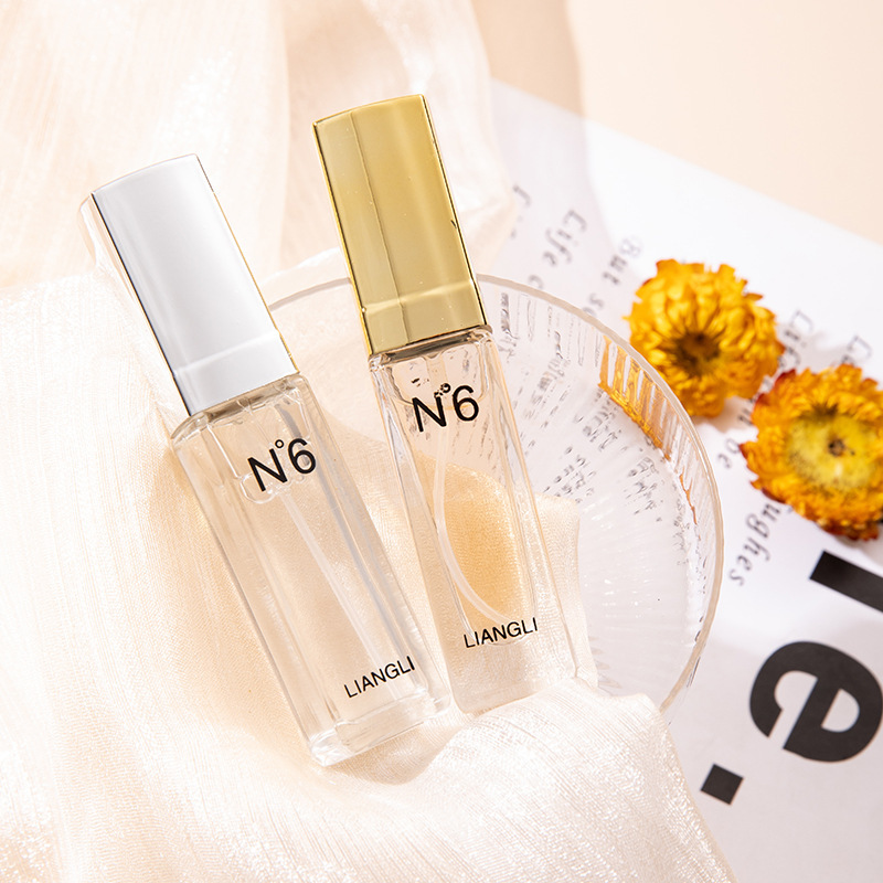 Beautiful girl N ° 6 fresh natural elegant eau de toilette men's and women's perfume 15ml Net red micro-business a generation of hair