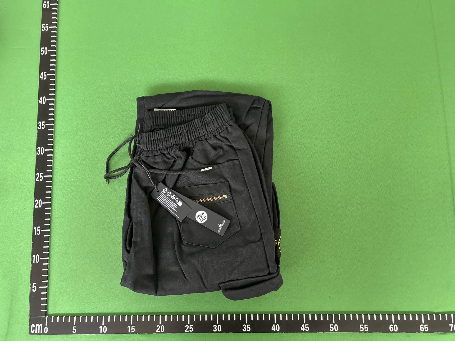 Stone Island Black Shorts