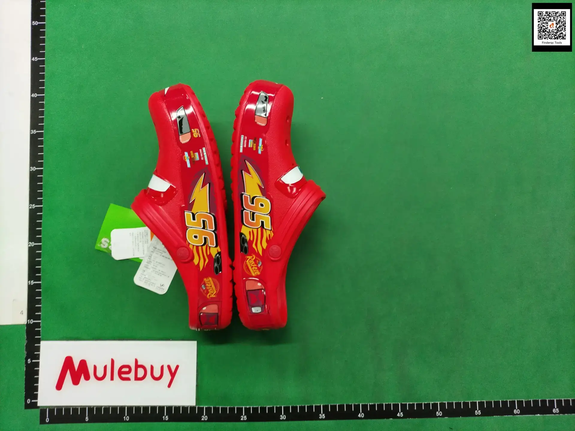 Lightning McQueen Crocs slippers for men and women