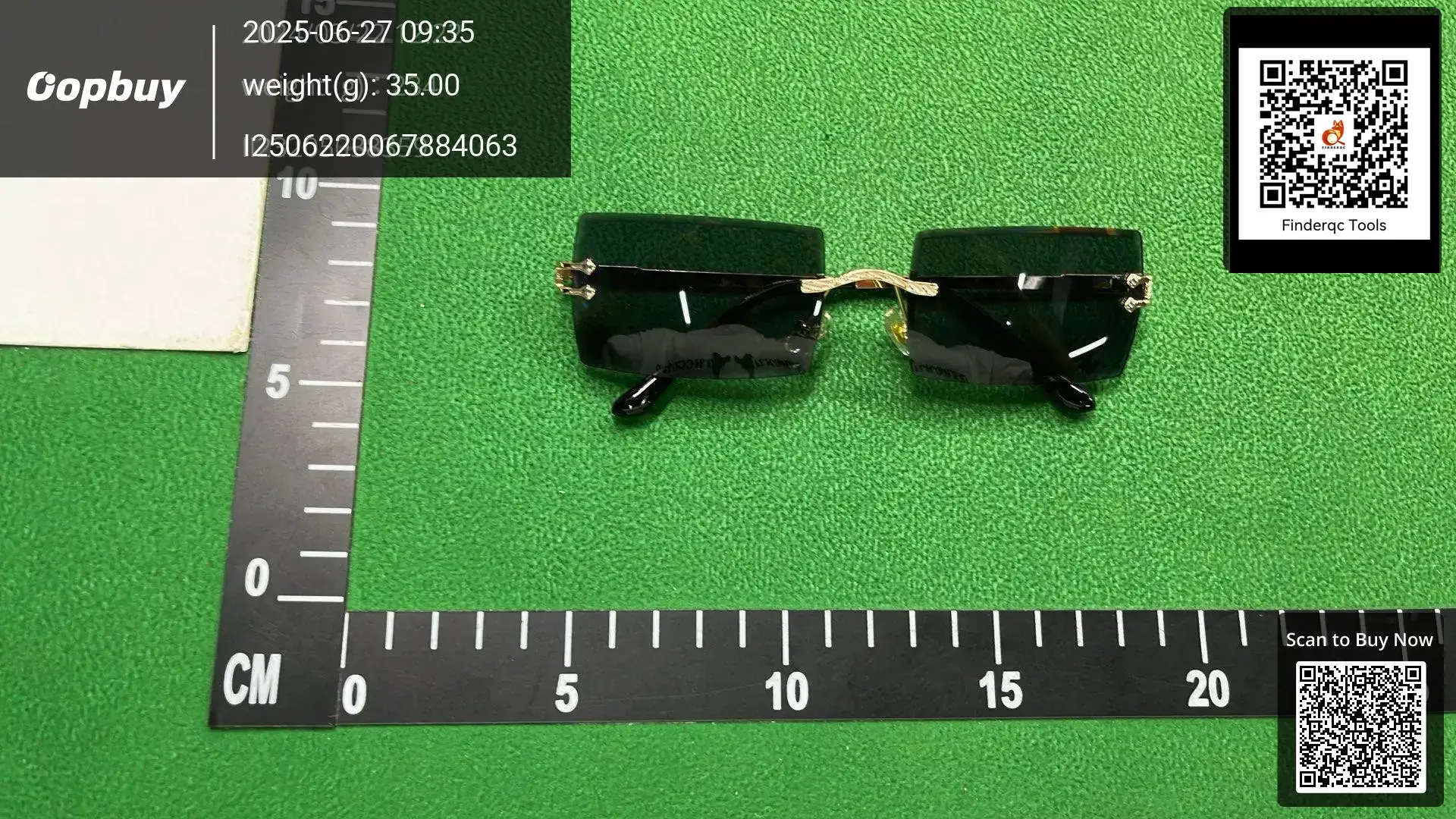 2023 New Cross-border Square Frameless Trim Sunglasses Women's Gradient Sunglasses Trendy Instagram Street Photograph Glasses