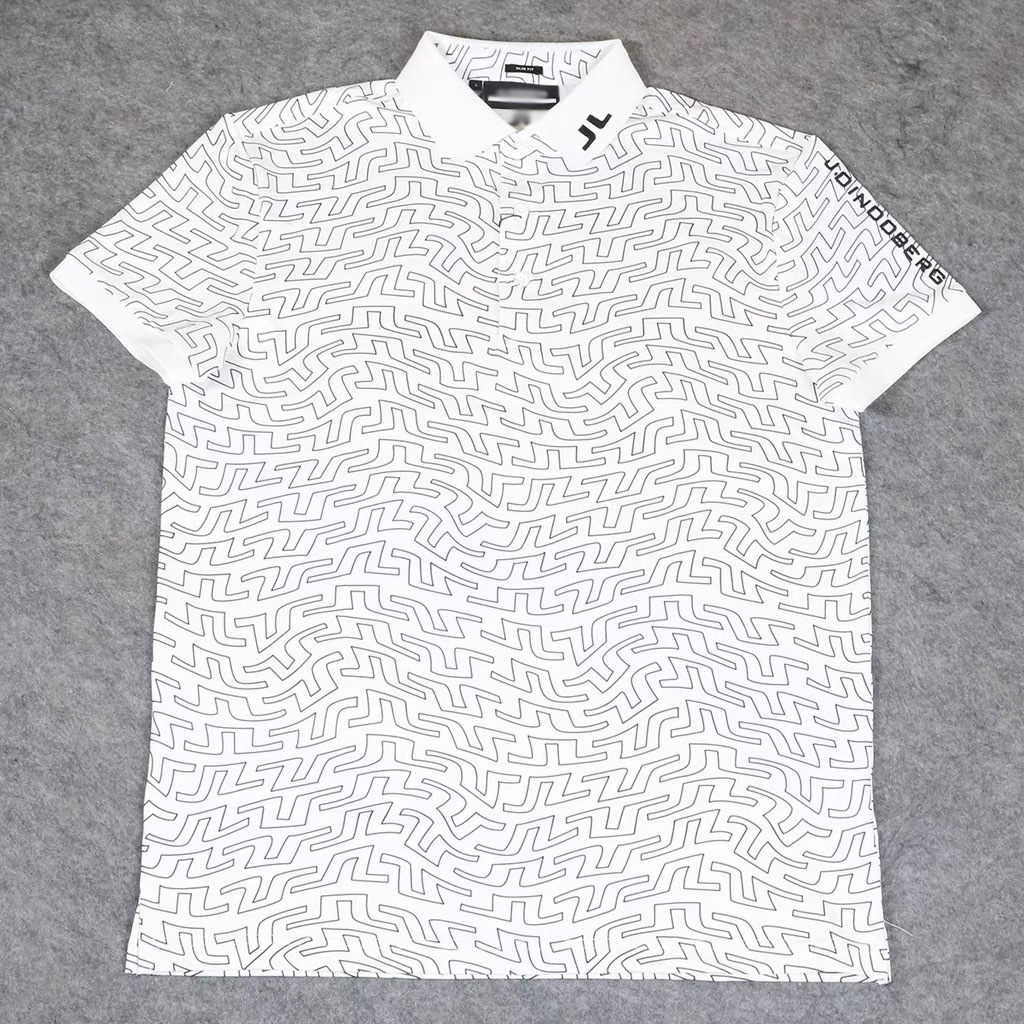 Hot sale golf clothes men's golf clothes short sleeve stretch sports breathable quick-drying golf t-shirt can be set photo QC de 1688 sur Qualit.ly