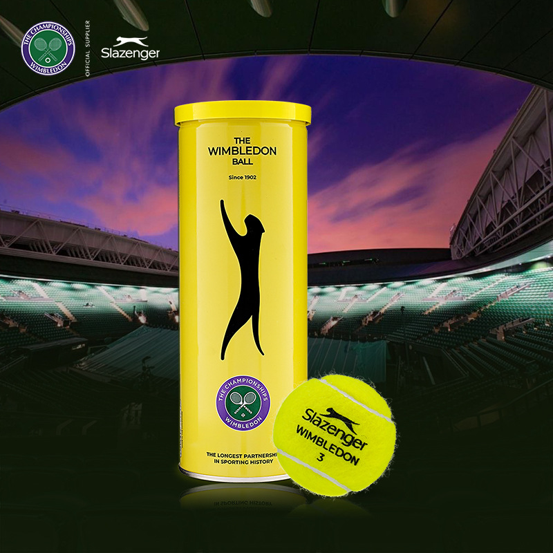 slazenger Shrekinger Tennis High Elasticity and Durable Training Ball Warm Mesh Single Practice Competition Ball