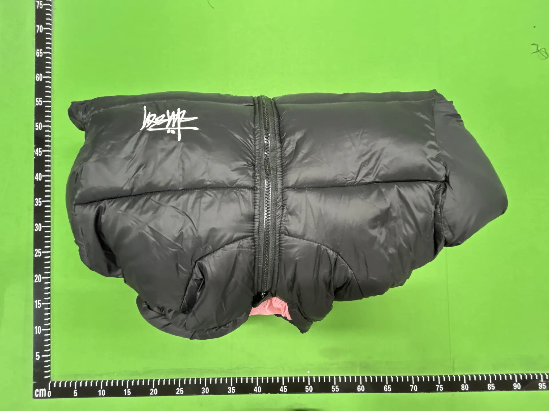 Stussy Puffer Jacket Black