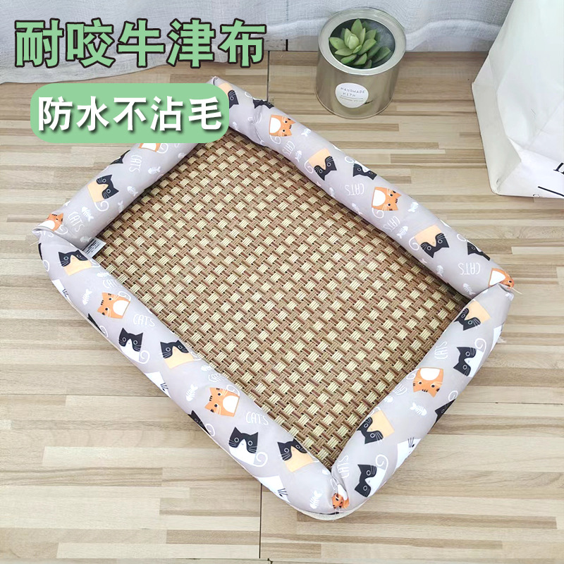 Factory direct kennel summer mat nest wear-resistant waterproof mat cool cooling nest cat dog nest mat
