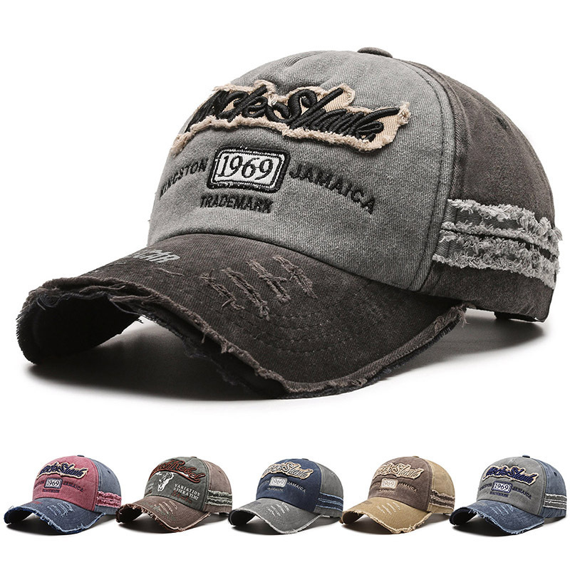 Cross-border AliExpress Hat Women's Summer American Style Retro Washed Old Couple Cap Boys Sunshade Baseball Cap