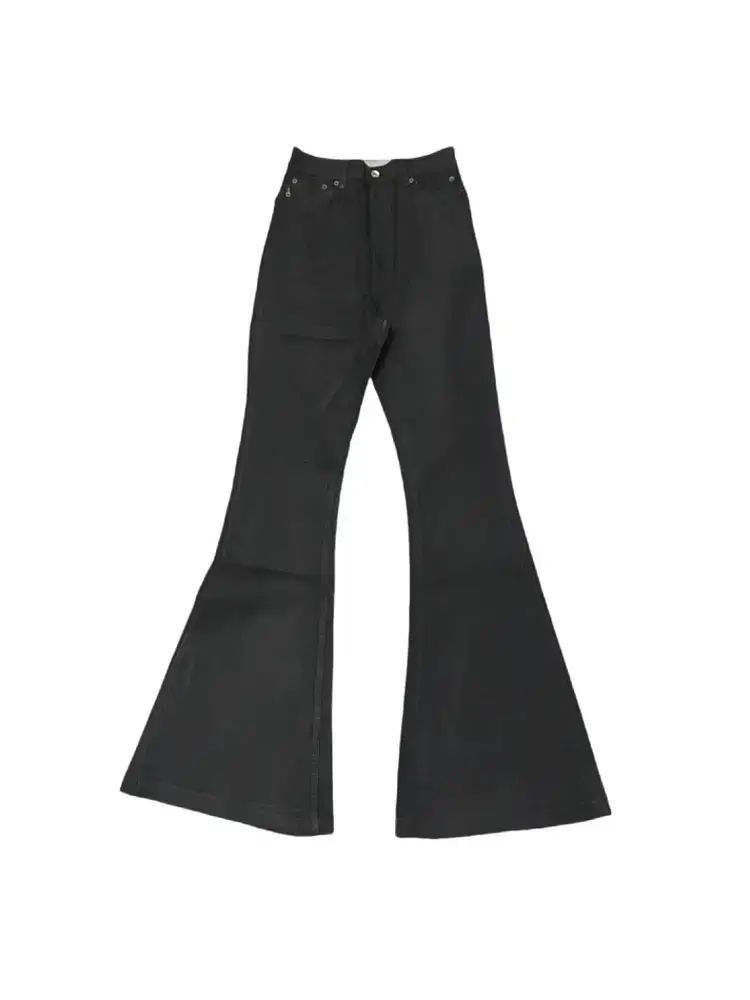[Original] Ro 25Ss Dark Style Washed Hand-Brushed Dark Earth Gray Stretch Floor-Length Casual Bootcut Jeans