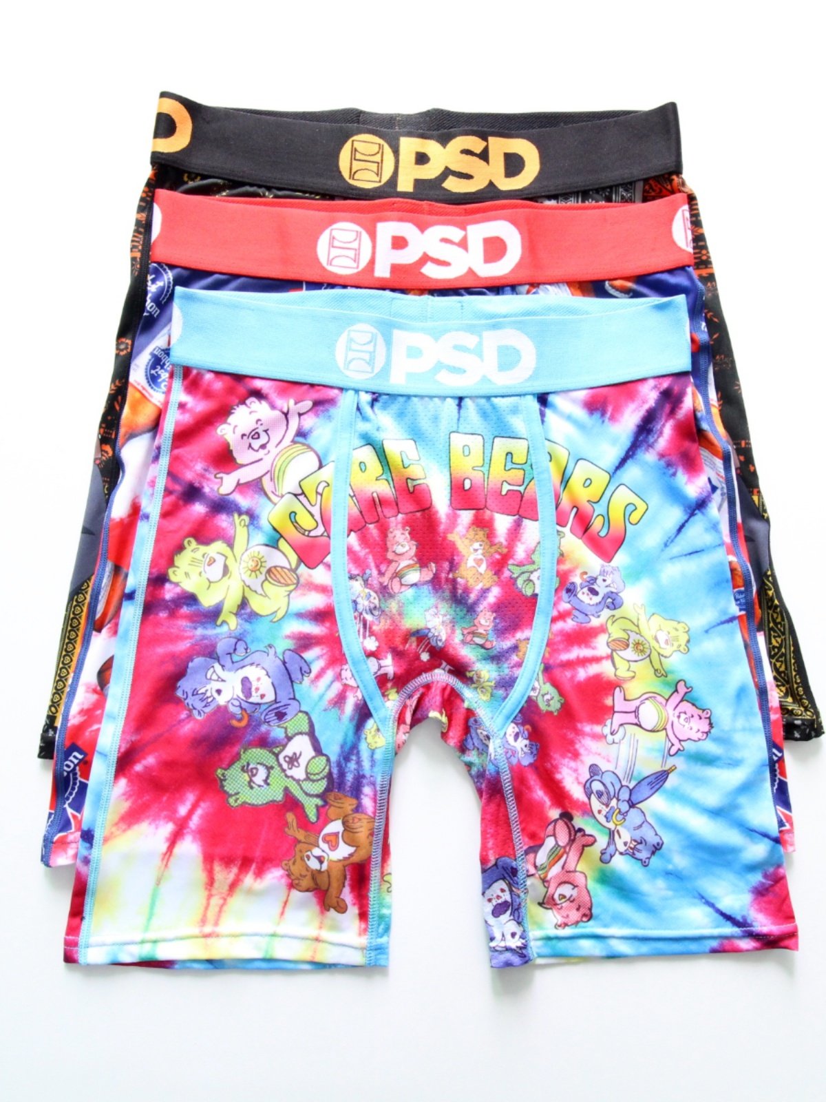 Slightly Flawed European and American Trendy Men's American-Style Shorts, Sports Tight-Fitting Underwear, Ice Silk Cartoon Anime Boxer Briefs, Extended Length QC-foto van TAOBAO op Qualit.ly