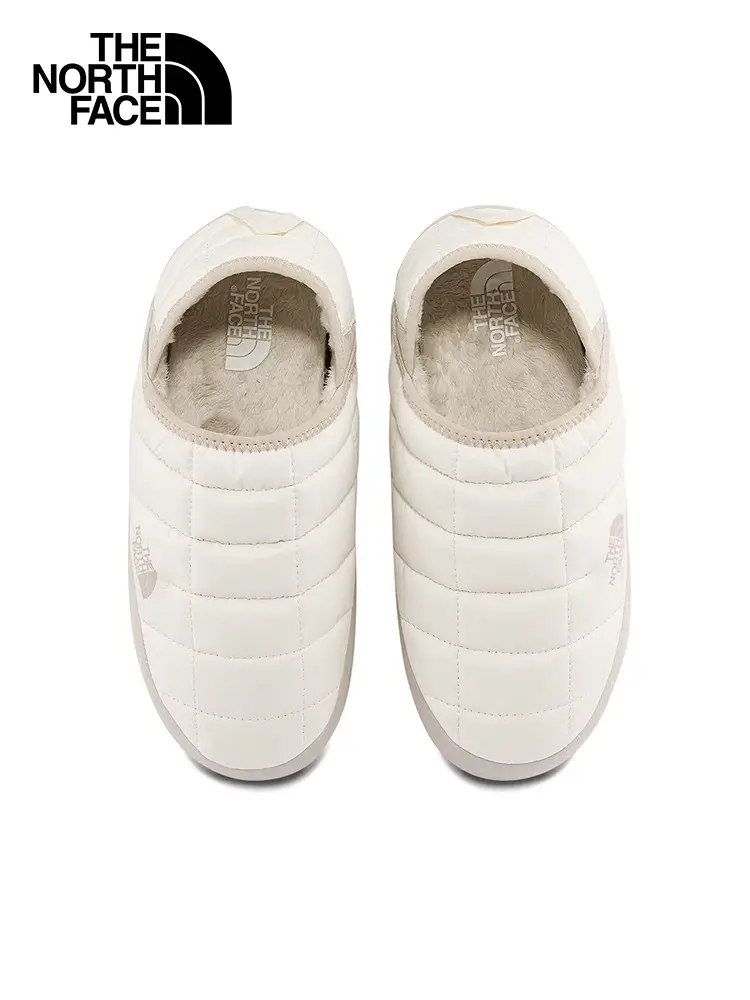 Thenorthface North Face Heattech Cotton Shoes Women's Outdoor Water-Repellent Camp Shoes Bean Bag Shoes 3V1H
