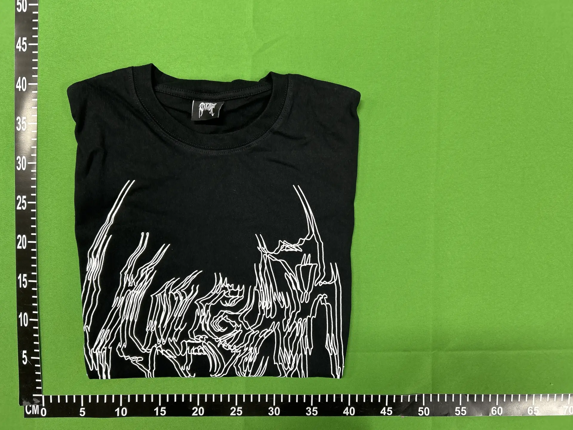 REVENGE Black Graphic T-Shirt