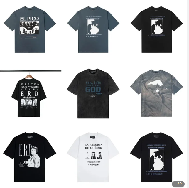 水洗做旧短袖     repcnfans.com