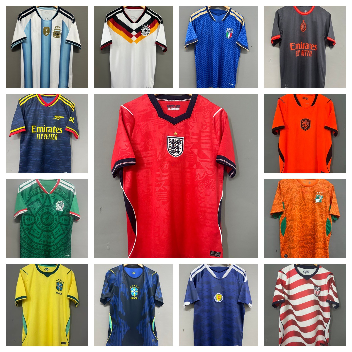 26-27 Season New Football Jerseys for Fans, Home and Away, Factory Supply Wholesale, Team Orders Starting from 1 Piece QC-foto från 1688 på Qualit.ly