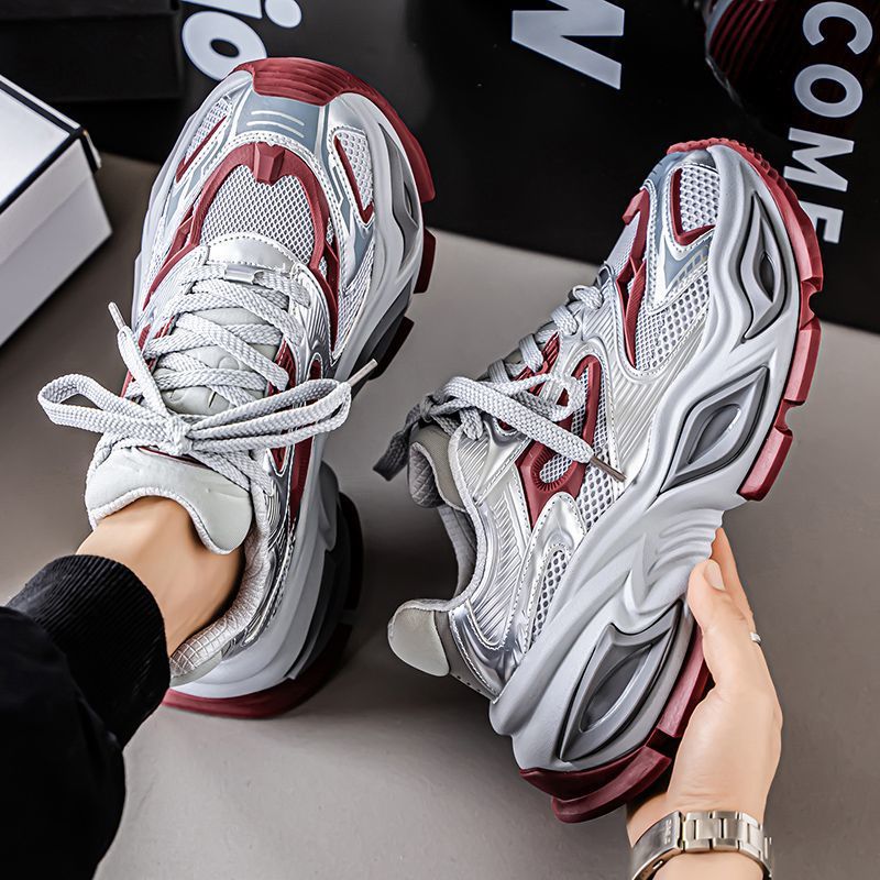 Northern Frontier Wolf Cat Eye Dad Shoes for Men and Women, Thick-Soled Height-Increasing Sports Shoes, New Versatile and Breathable
