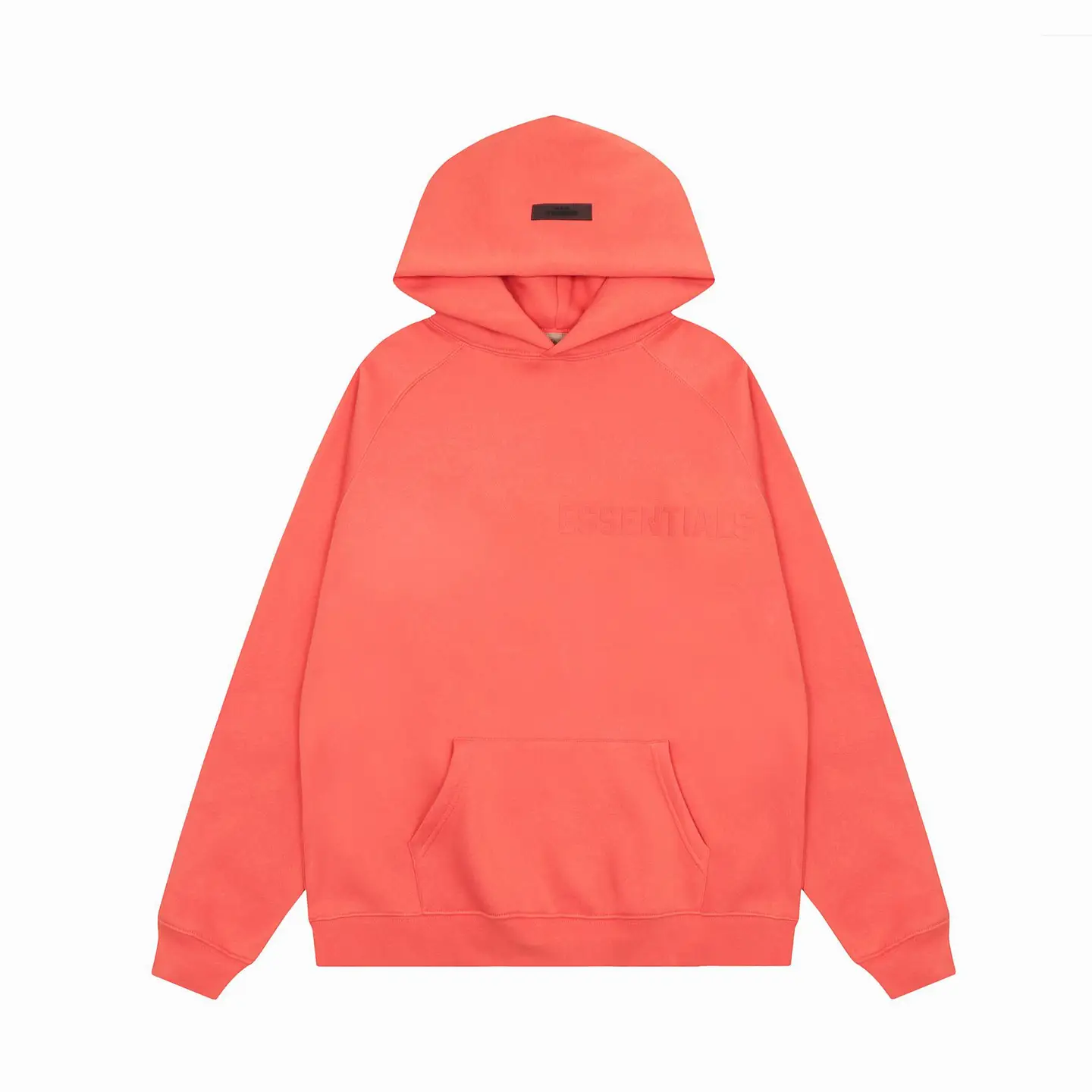 Fog Line Season 8 essentials New Small Label Flocking Letter Sweater Women's Loose American Hoodie