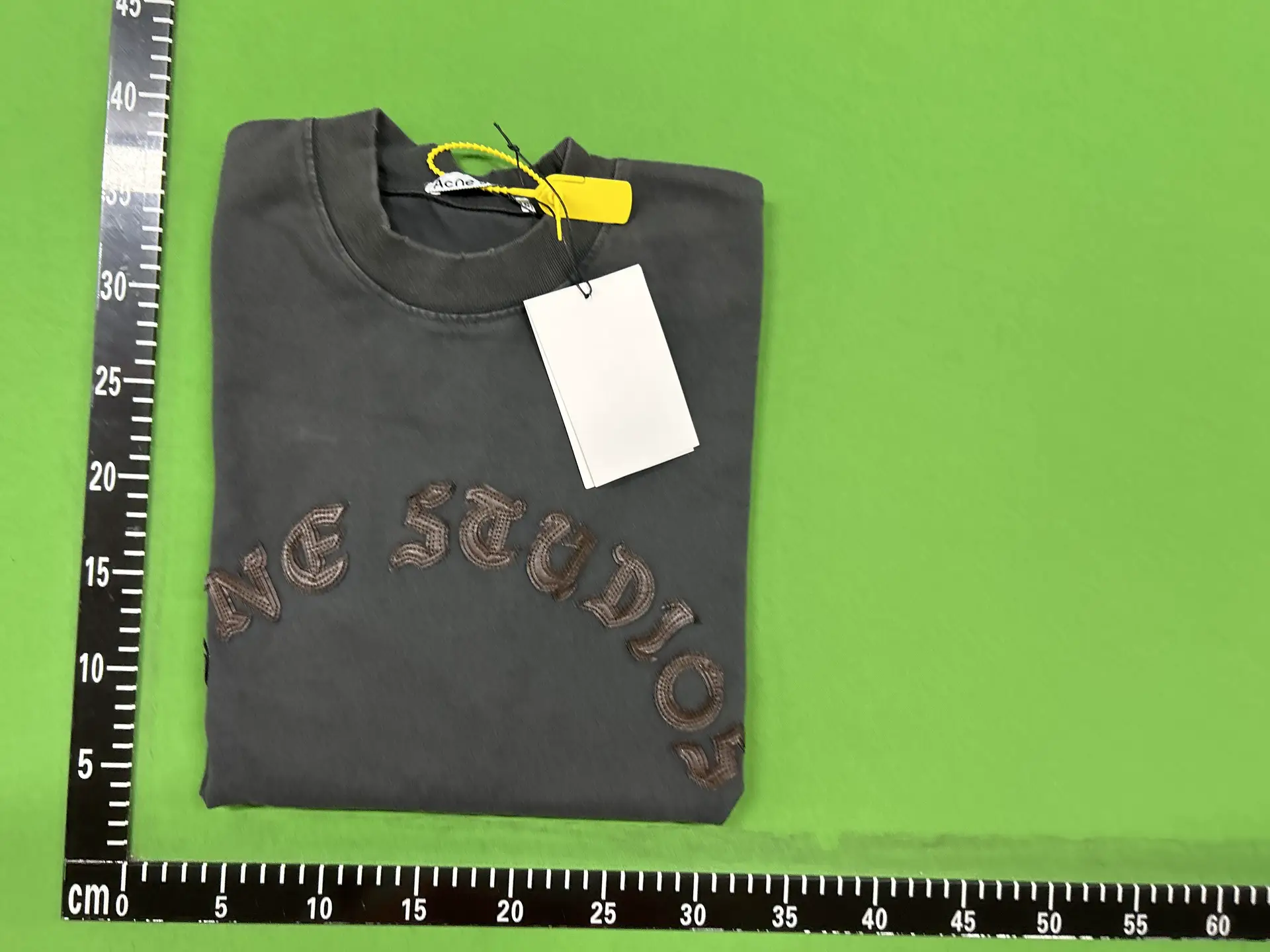 Acne Studios embroidered logo long sleeve t-shirt