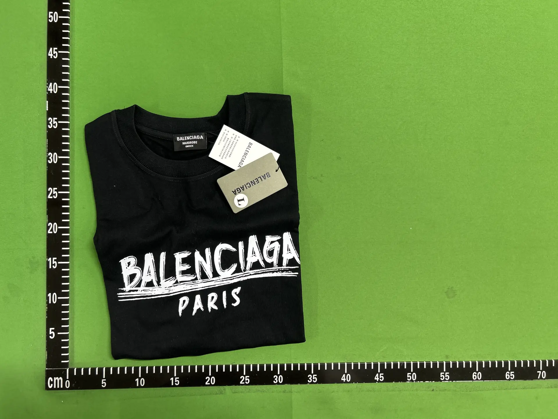 Balenciaga Paris Short Sleeve T-Shirt Black