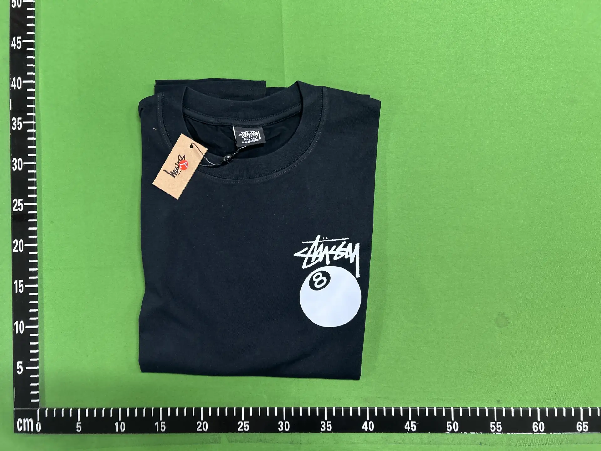 Stussy 8 Ball Black Short-Sleeve T-Shirt