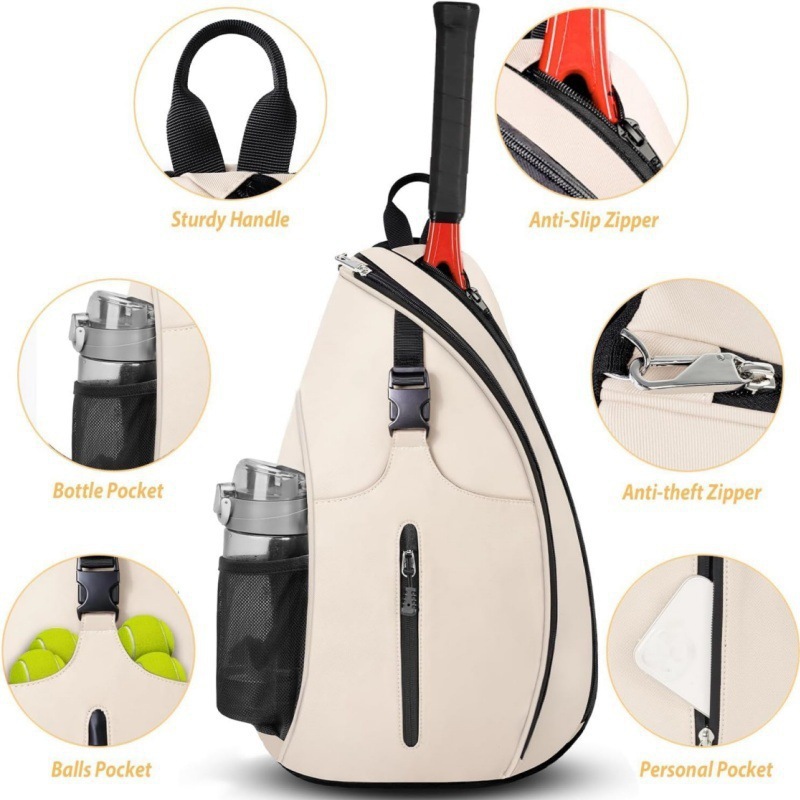 Amazon Outdoor Sports Training 2025 New Shoulder Tennis Bag Pickleball Backpack Crossbody Bag Badminton Bag