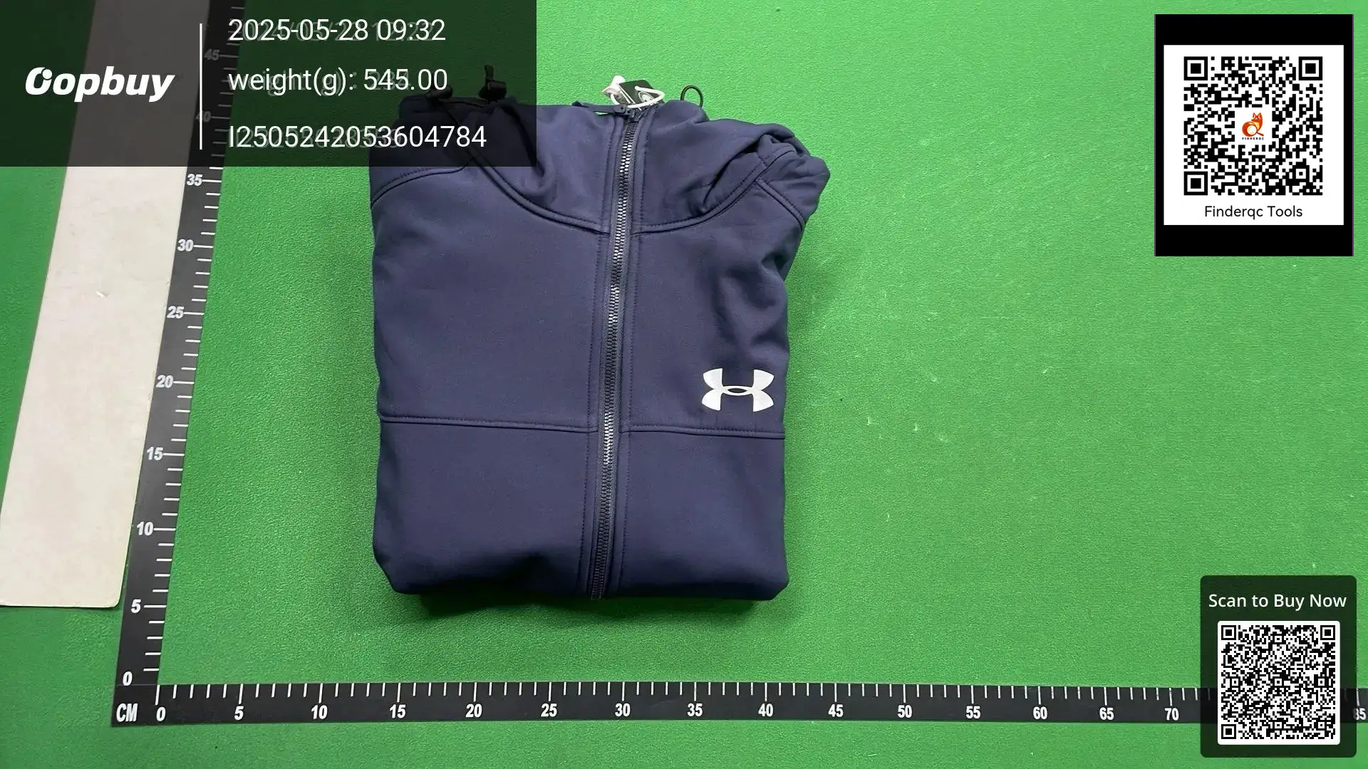 Under Armour hoodie navy