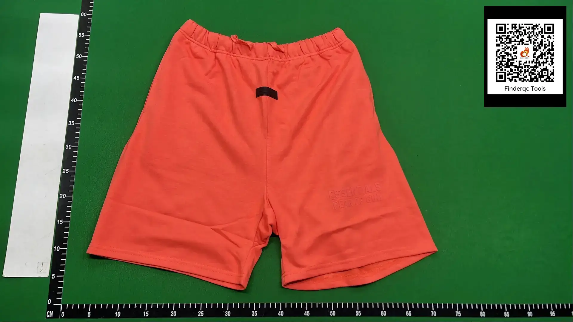 FEAR OF GOD double thread ESSENTIALS double row flocking FOG shorts men's and women's high street loose pants fashion
