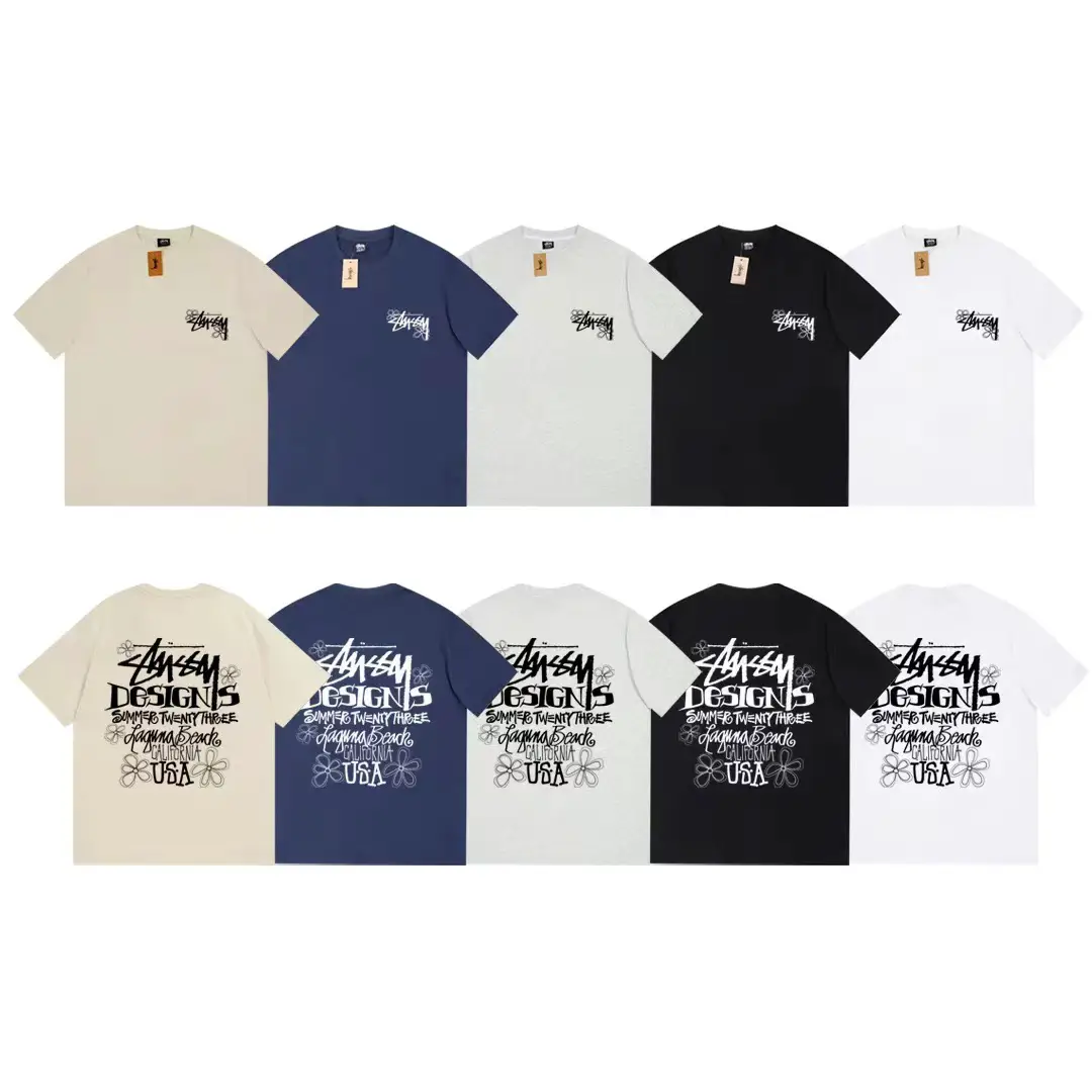 Long-Term New Trendy Brand 24S Spring and Summer Stx Various High Version 230g Cartoon Doll Mercury Loose Men's and Women's Shorts