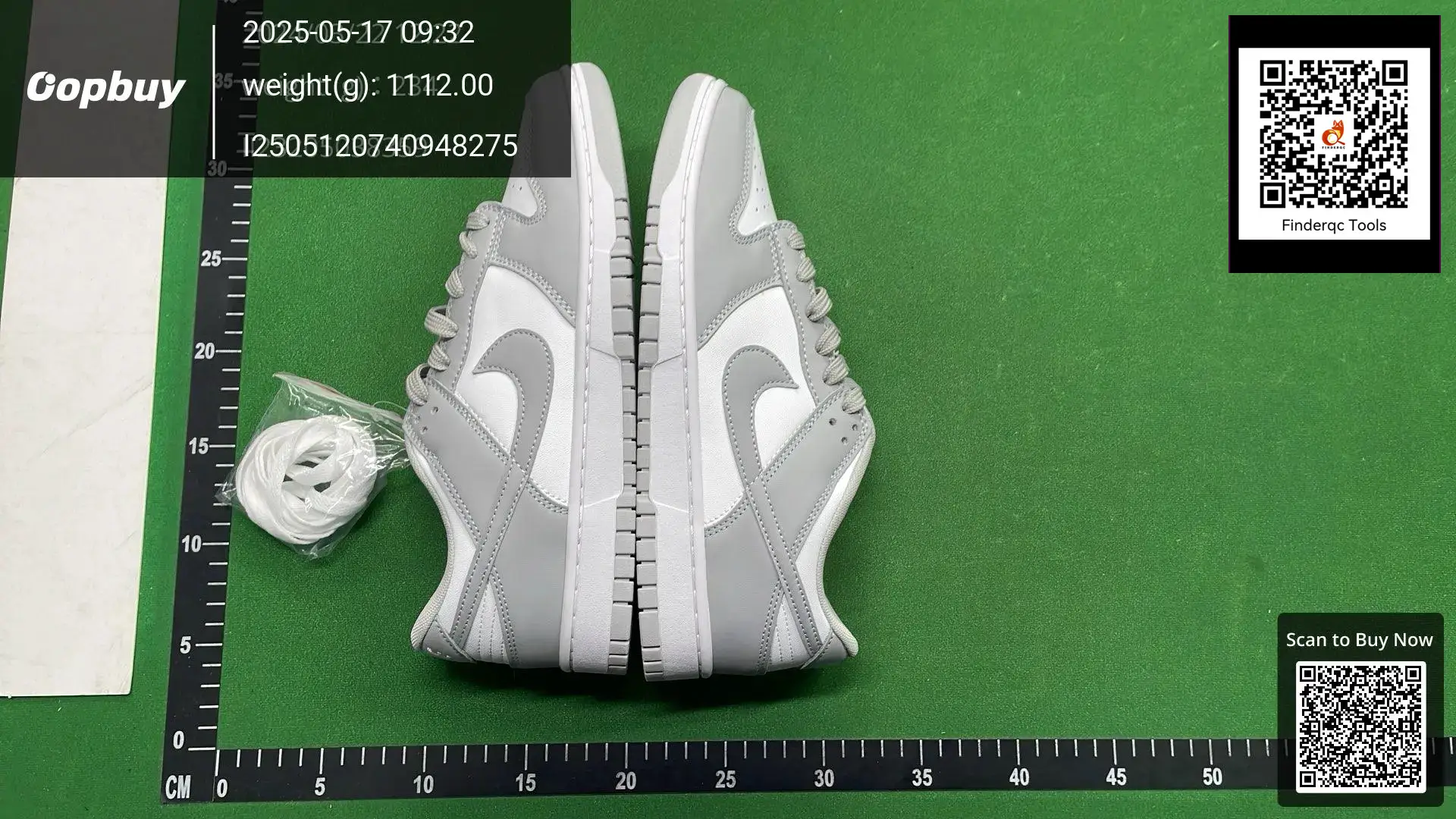 Nike Dunk Low Grey White