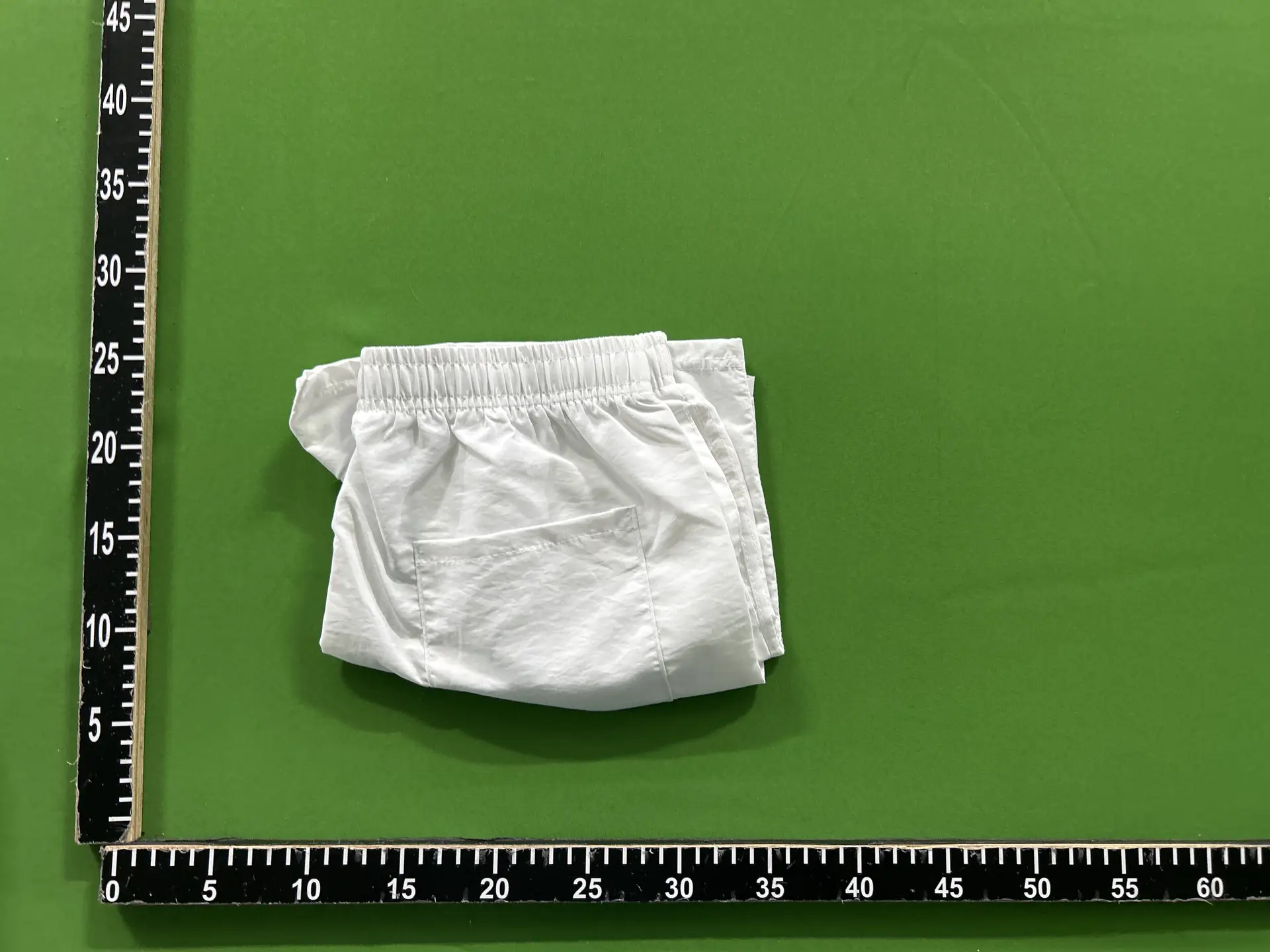 White casual shorts
