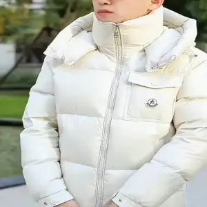 Down jacket Men's 2025 Winter New arrival Accessible Luxury Classy Versatile Hooded Rainbow Stripes thickened Classic Plaid Handsome