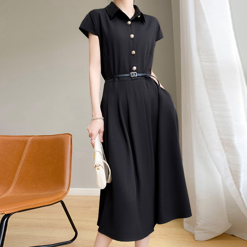 French style long acetate satin suit collar design sense niche outdoor wear new lace-up satin dress suit inner wear