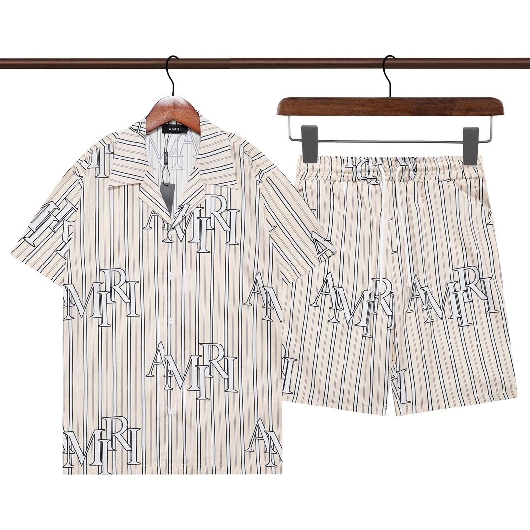 AMIRI shirt and shorts set