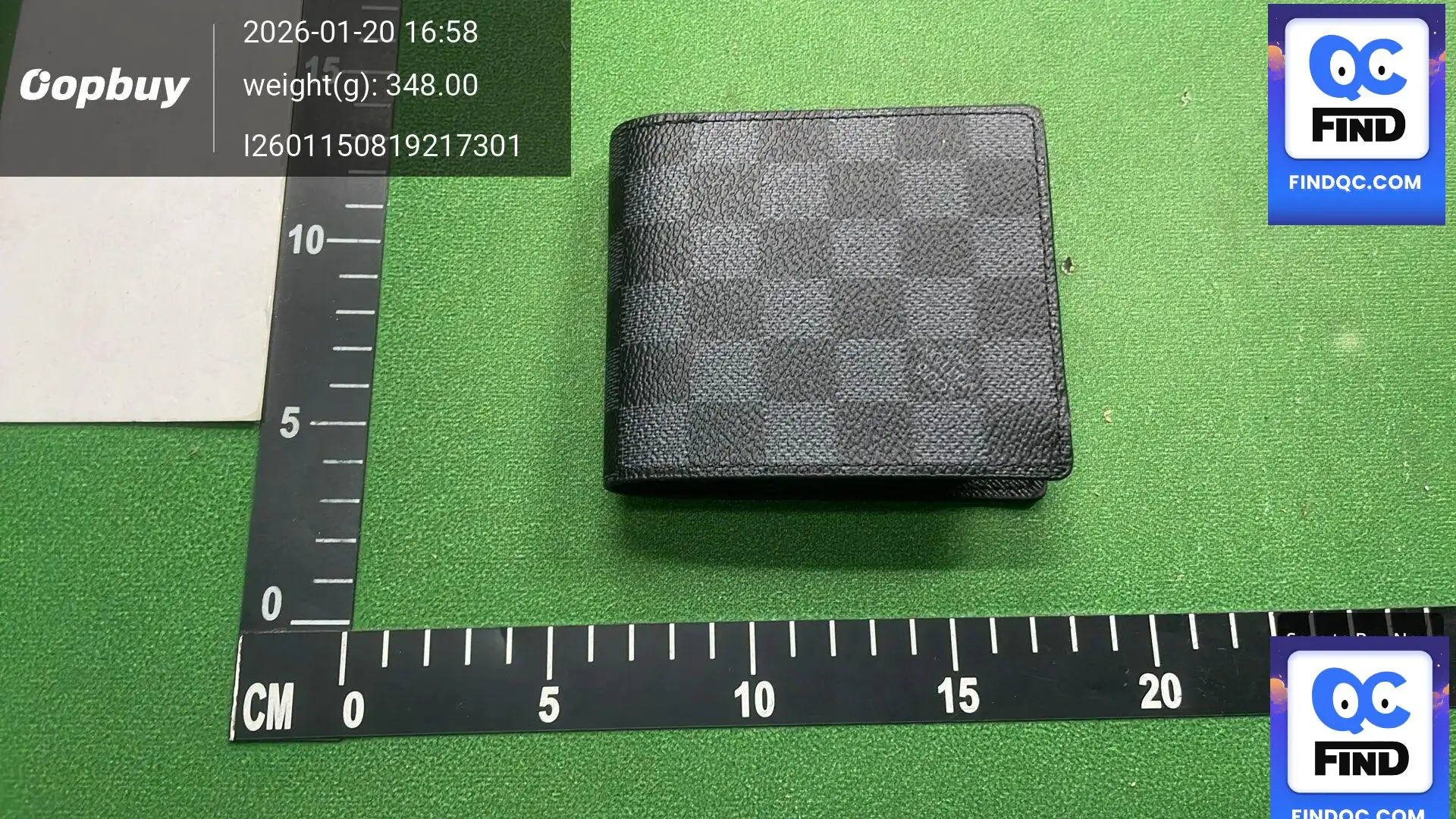 Louis Vuitton Damier Graphite Wallet