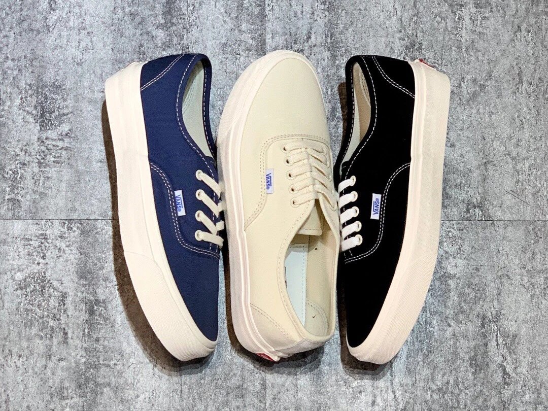 Vans万斯Vault OG版本常青款Authentic LX 低帮硫化鞋帆布鞋滑板鞋男女鞋 photo QC de WEIDIAN sur Qualit.ly