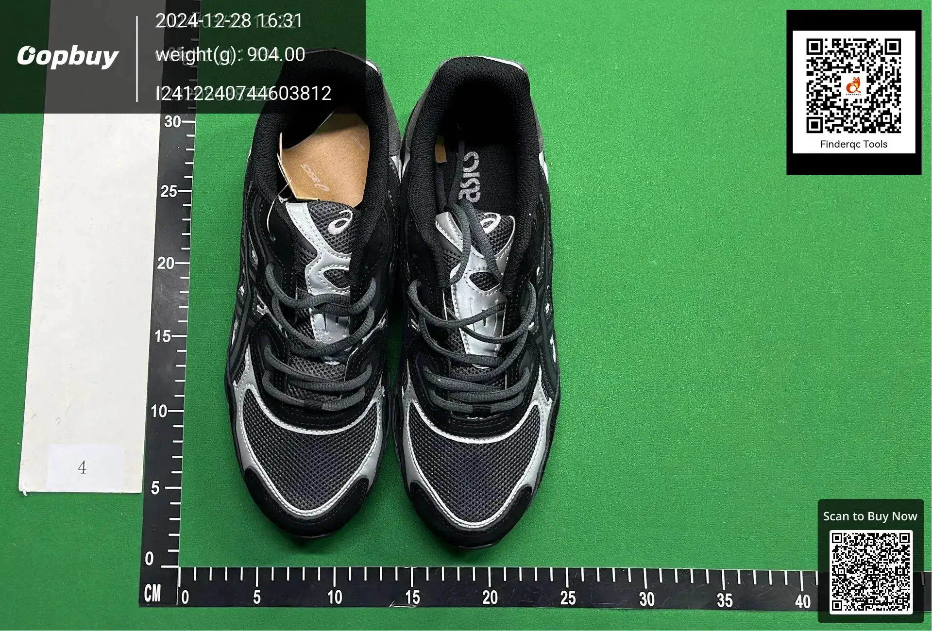 Asics Gel-Kayano 14 Black Silver