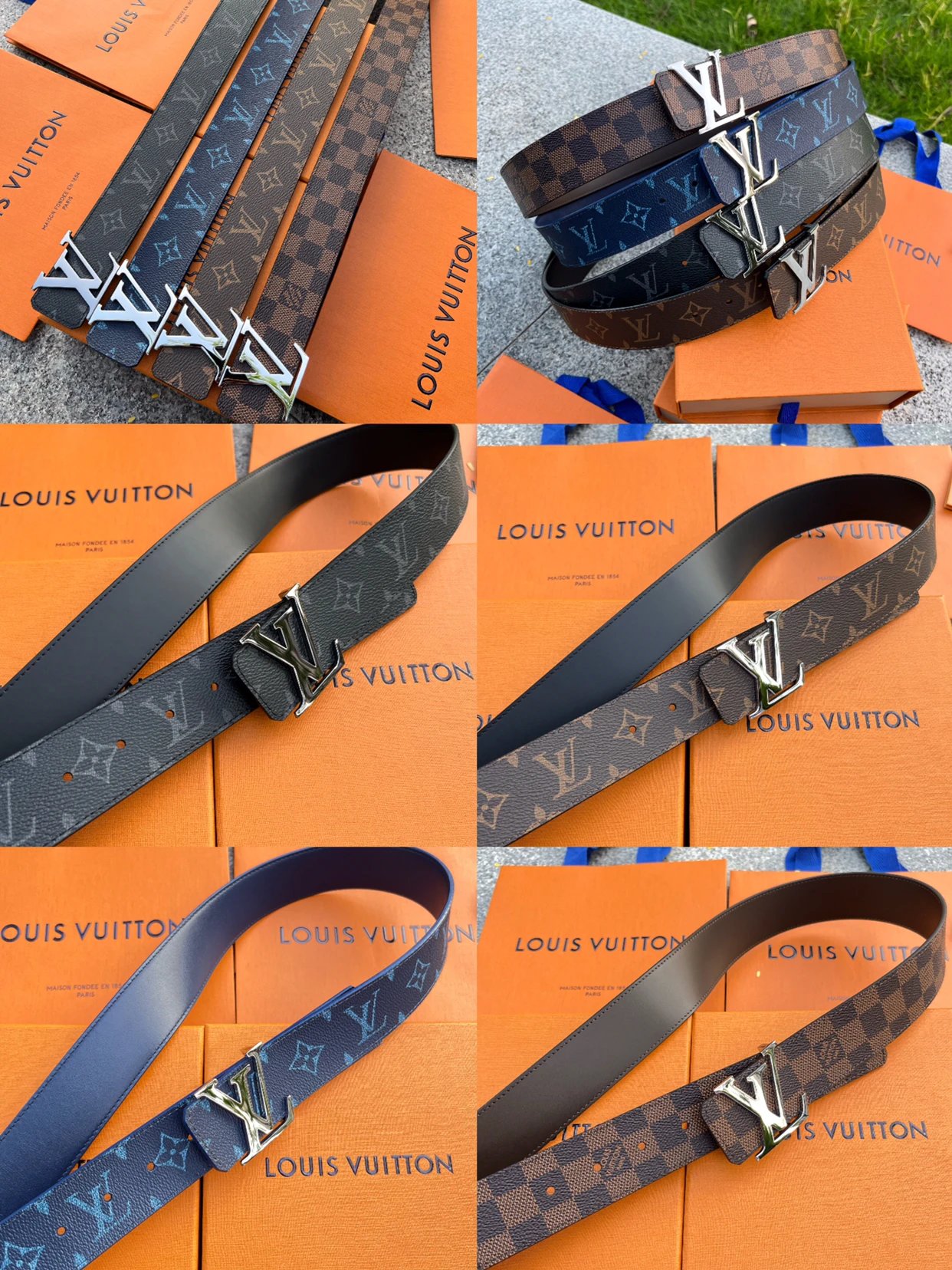 Lo lnitiales 40mm Reversible belts